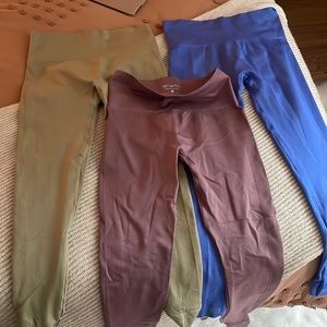 Set active leggings, size medium